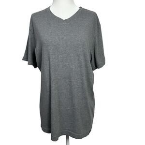 Eddie Bauer Men’s Legend Wash Gray V Neck T Shirt